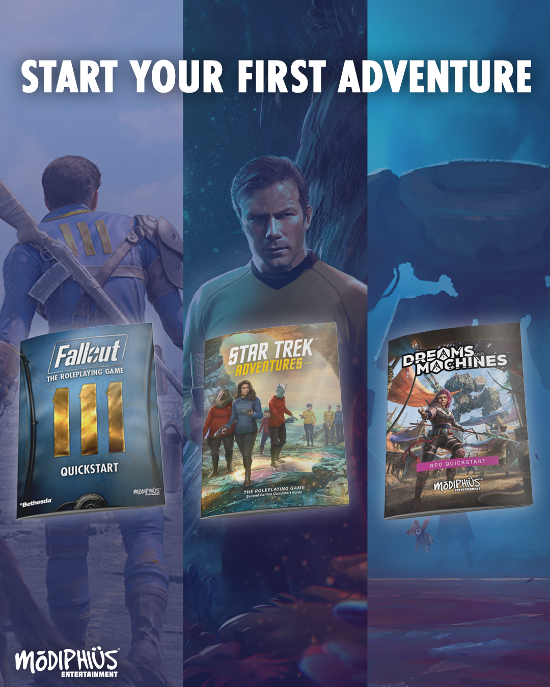 Sat 6/21/2025, 2:30 pm - Free RPG Day: Star Trek Adventures RPG (Doug)