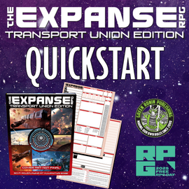 Sat 6/21/2025, 5:00 pm - Free RPG Day: The Expanse RPG - Transport Union Edition (Tony) - Bards & Cards