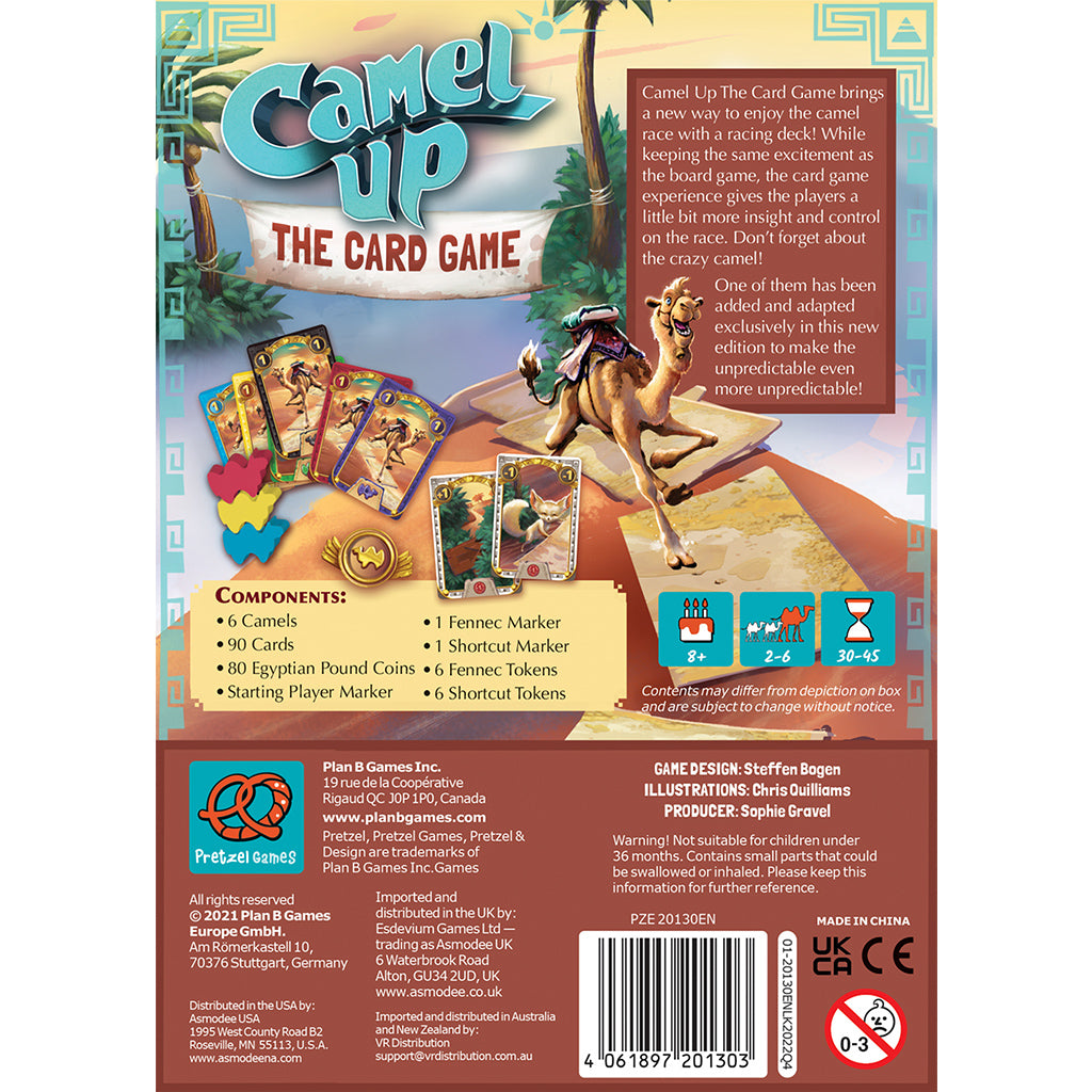 Camel Up Card Game - Bards & Cards