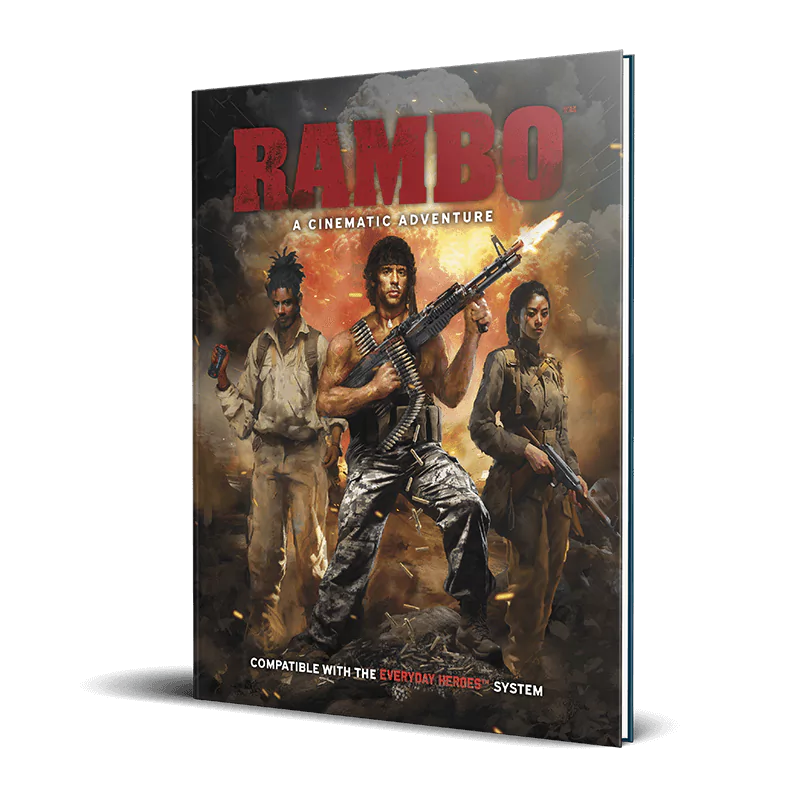 Rambo - Cinematic Adventure for Everyday Heroes RPG - Bards & Cards