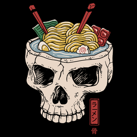'Ramen Brain' Shirt - Bards & Cards