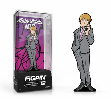 FiGPiN: Mob Psycho 100 - Reigen Arataka #377 - Bards & Cards