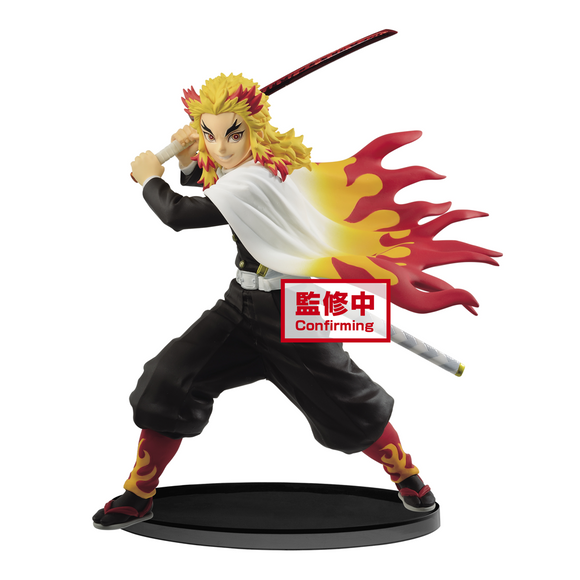 Banpresto: Demon Slayer: Kimetsu no Yaiba - Vibration Stars Kyojuro Rengoku (Version B) - Bards & Cards