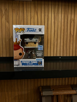 Funko Fundays Experience 2025: Pop! Originals Freddy Funko as Voltron (Metallic) LE2000 - Bards & Cards