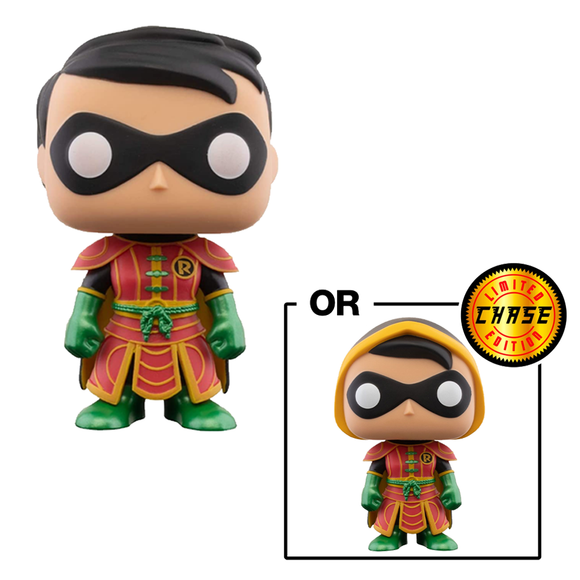 Funko POP! DC Heroes: Imperial Palace - Robin Vinyl Figure #377 - Bards & Cards