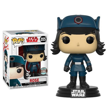 Funko POP! Star Wars: The Last Jedi - Rose in Disguise #205 Specialty Series - Bards & Cards