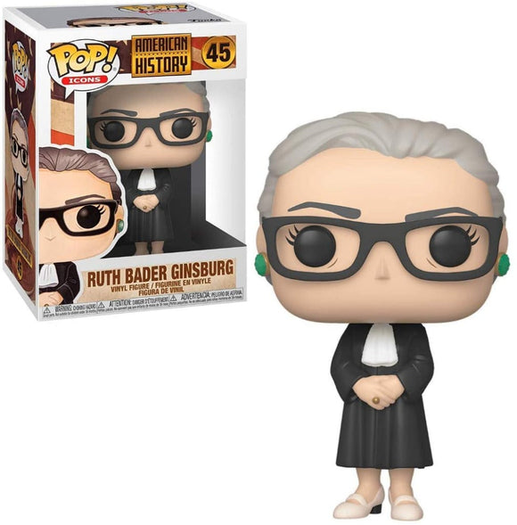 Funko POP! Icons - Ruth Bader Ginsburg Vinyl Figure #45 - Bards & Cards