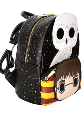 Loungefly: Harry Potter - Harry Potter Hedwig Cosplay Mini-Backpack - Bards & Cards