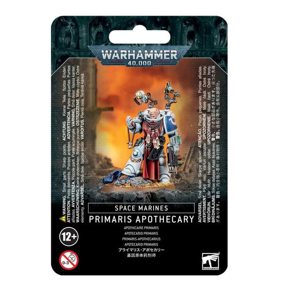 Warhammer 40k: Space Marines - Primaris Apothecary - Bards & Cards