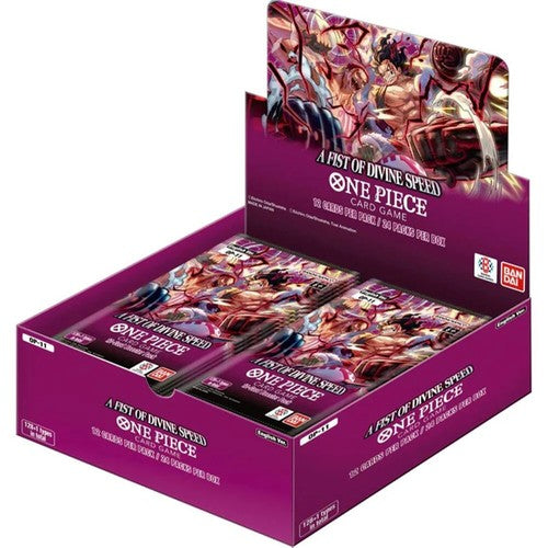 One Piece Card Game: A Fist of Divine Speed Booster Box (OP-11) - Bards & Cards