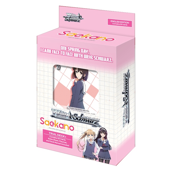 Weiss Schwarz: Saekano: How to Raise a Boring Girlfriend Trial Deck+ - Bards & Cards