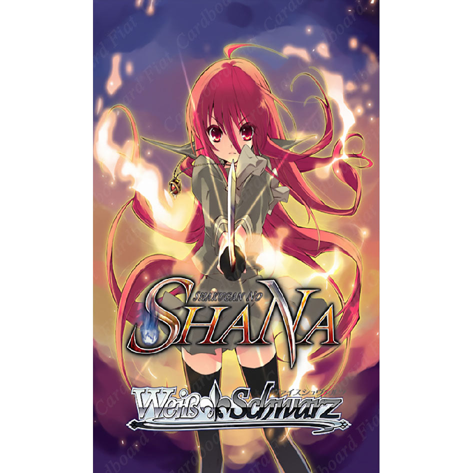 Weiss Schwarz: Shakugan no Shana Booster Pack (3 Cards) [English Version]