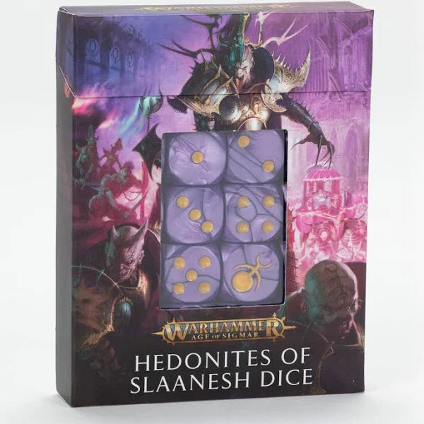 Warhammer Age of Sigmar Dice: Hedonites of Slaanesh - Bards & Cards