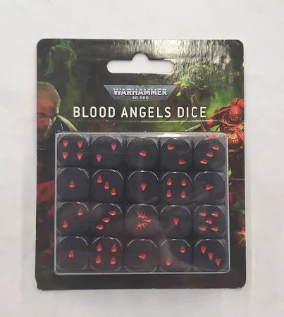 Warhammer 40k Dice: Blood Angels - Bards & Cards