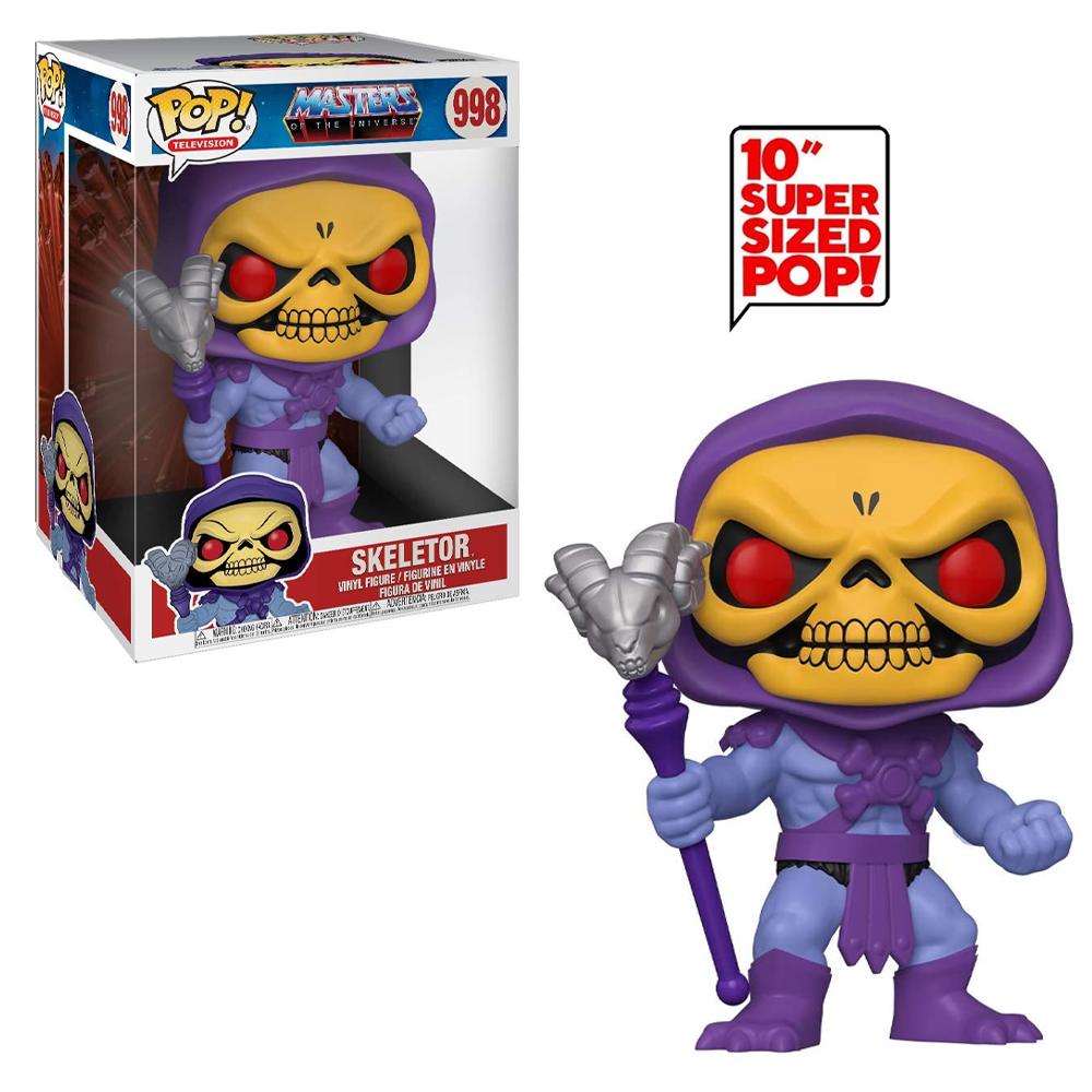 Funko POP! Masters of the Universe - 10-Inch Skeletor Vinyl Figure #998 - Bards & Cards