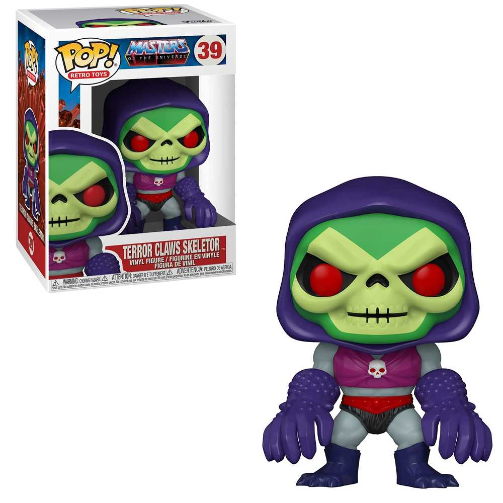 Funko POP! Masters of the Universe - Skeletor with Terror Claws Vinyl Figure #39