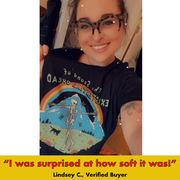 'Sound of Existential Dread' Shirt - Bards & Cards