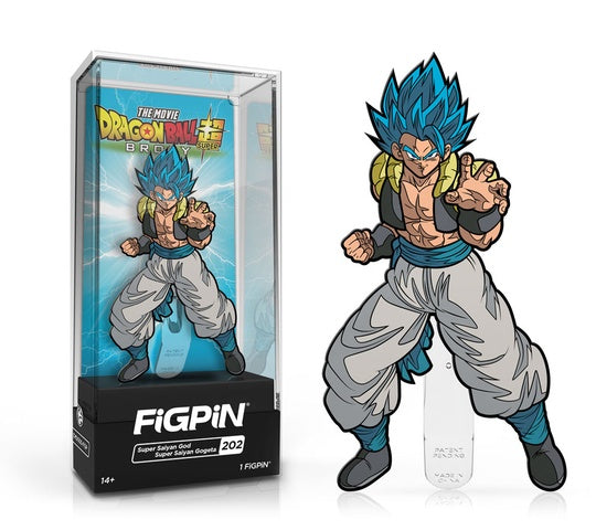 FiGPiN: Dragon Ball Super: Broly - Super Saiyan God Super Saiyan Gogeta #202 - Bards & Cards
