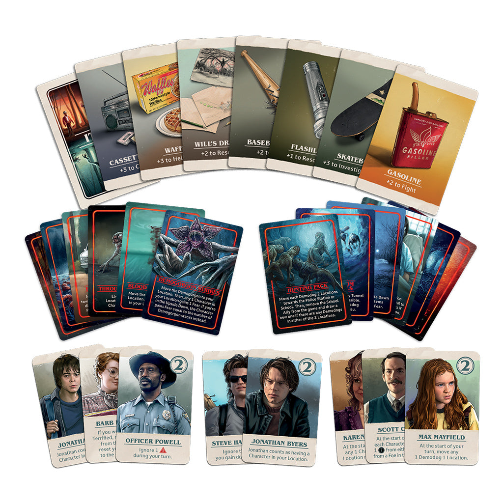 Stranger Things: Upside Down Boardgame - Bards & Cards