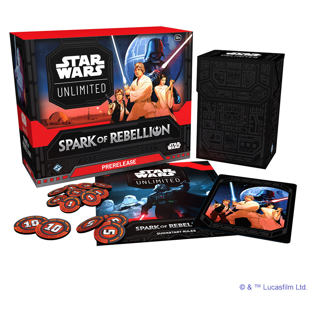 Star Wars: Unlimited - Spark of Rebellion Prerelease Box - Bards & Cards