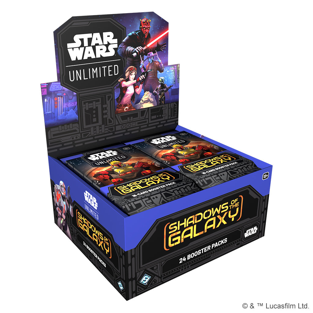 Star Wars: Unlimited - Shadows of the Galaxy Booster Display - Bards & Cards