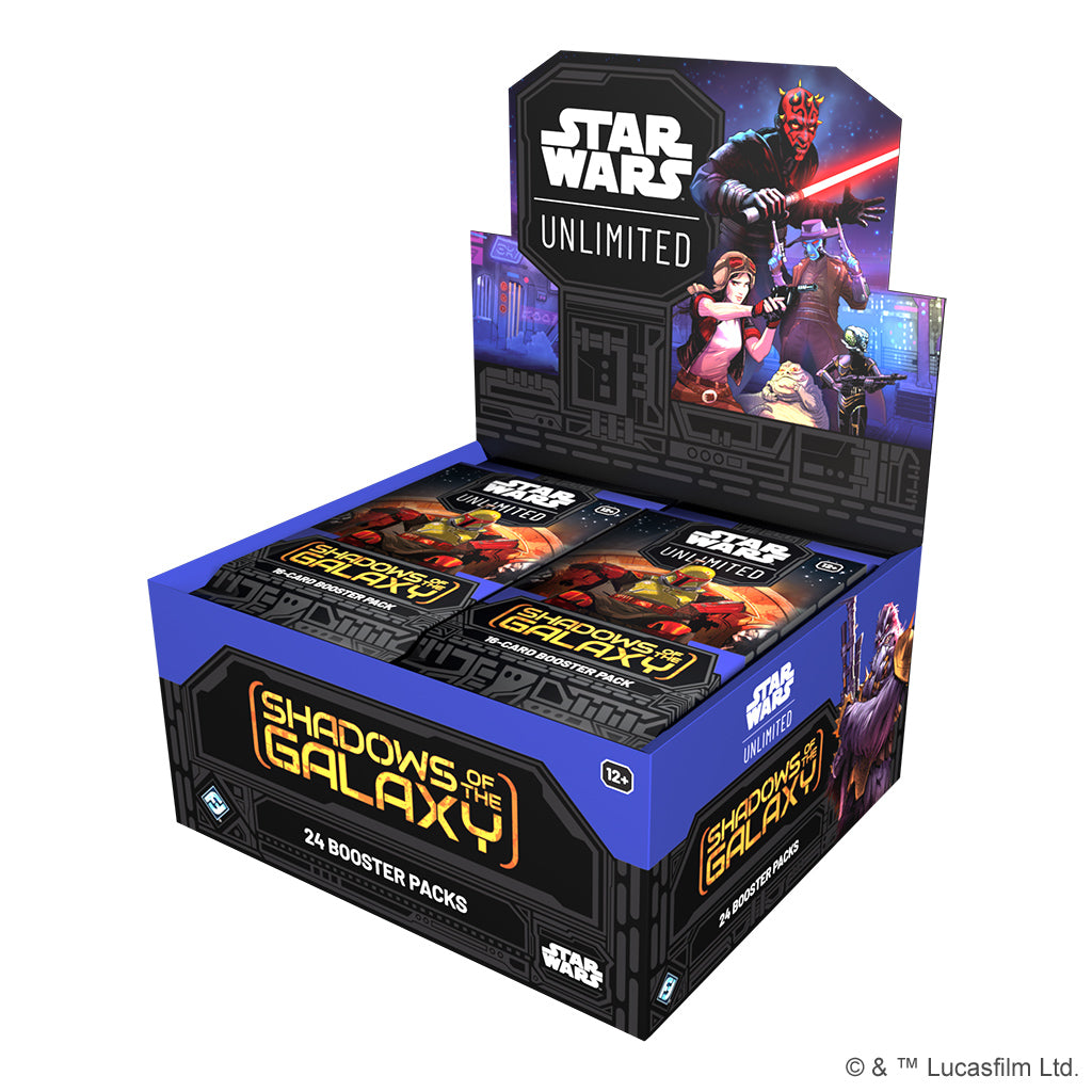 Star Wars: Unlimited - Shadows of the Galaxy Booster Display - Bards & Cards