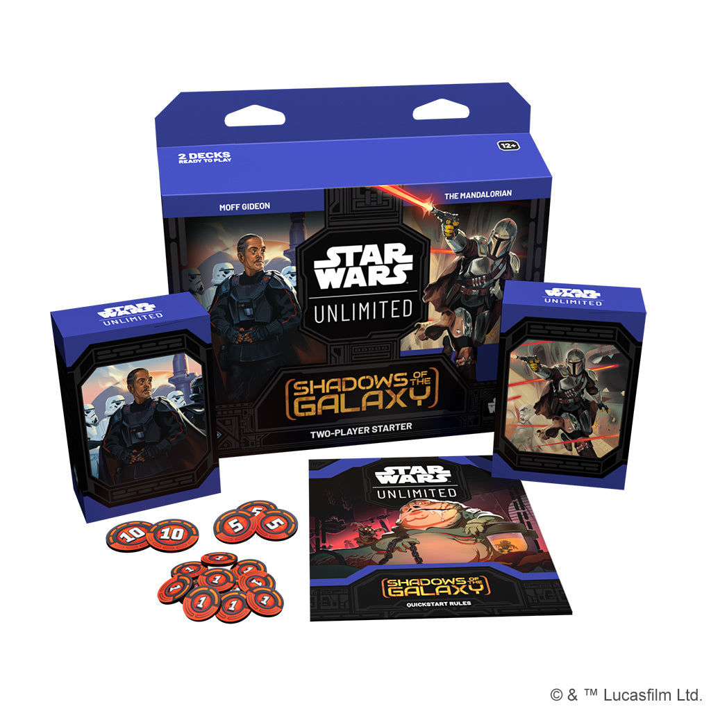 Star Wars: Unlimited - Shadows of the Galaxy Two-Player Starter Kit