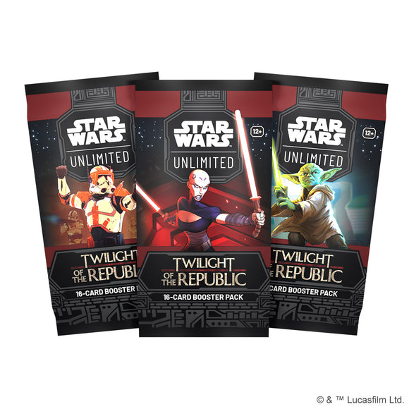 Star Wars: Unlimited - Twilight of the Republic Booster Display - Bards & Cards