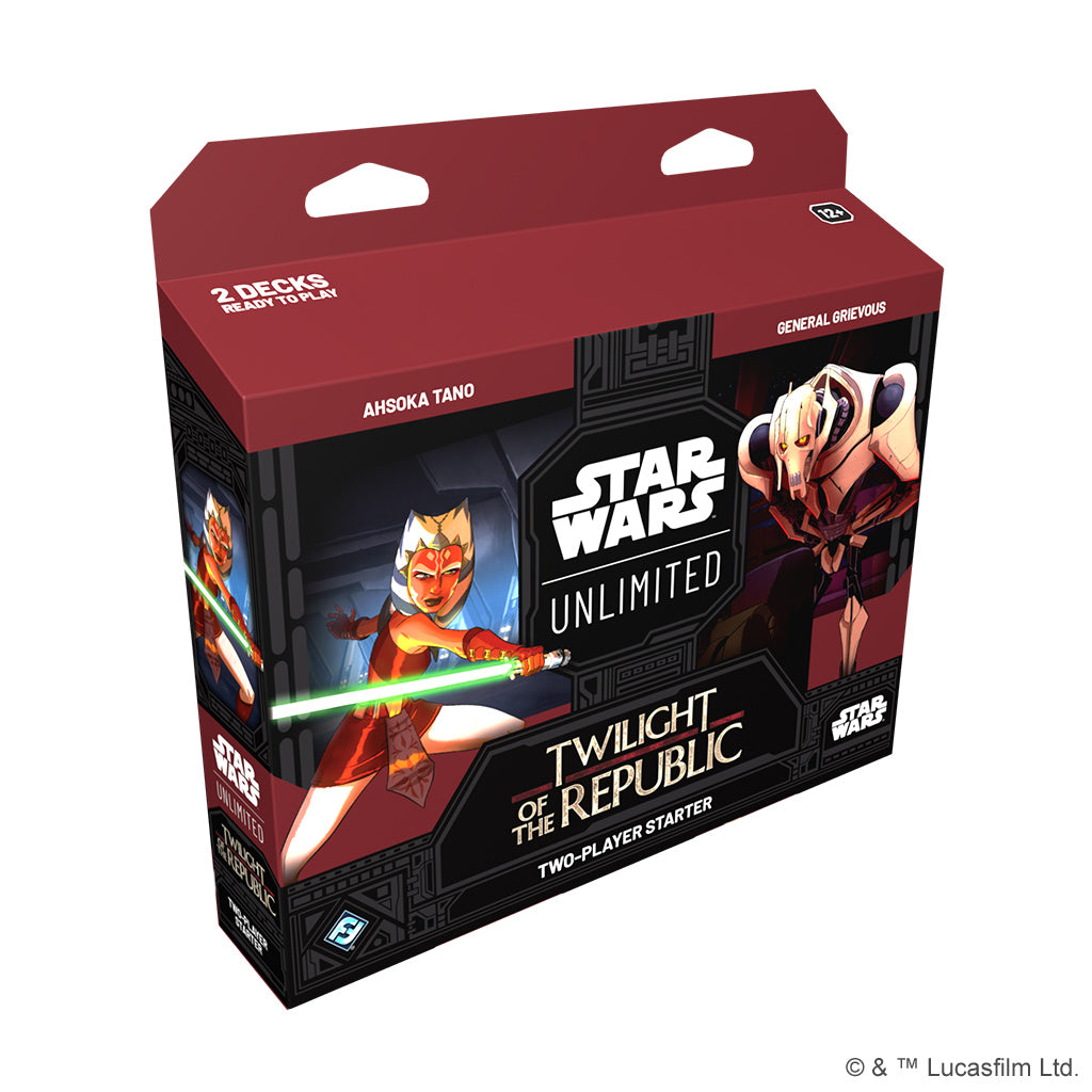 Star Wars Unlimited: Twilight of the Republic Two-Player Starter Kit - 0