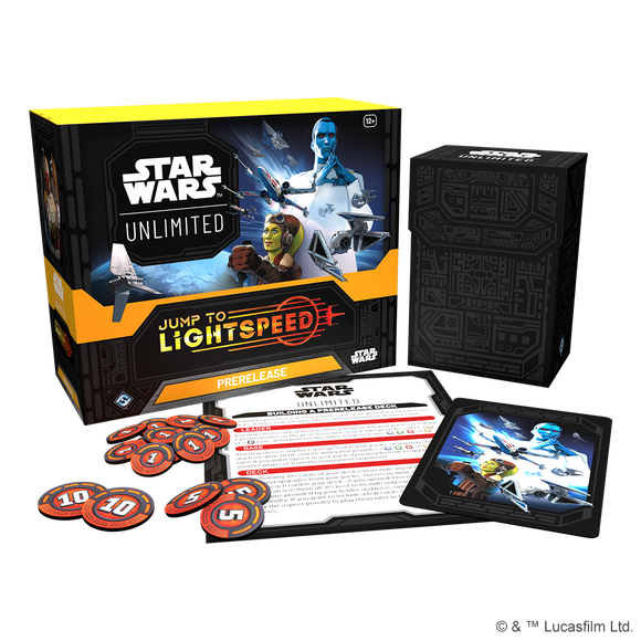 Star Wars: Unlimited - Jump to Lightspeed Prerelease Box - Bards & Cards