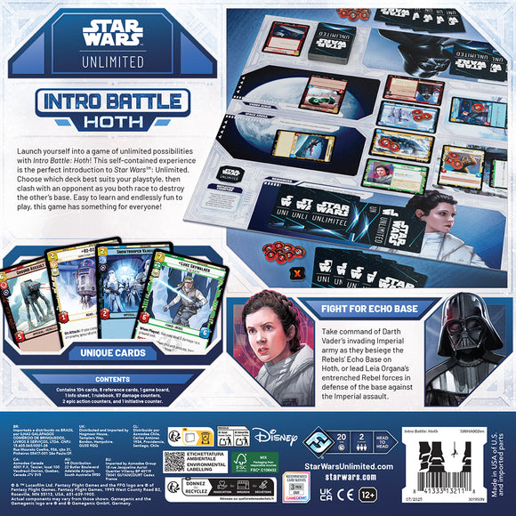Star Wars: Unlimited - Intro Battle: Hoth - Bards & Cards