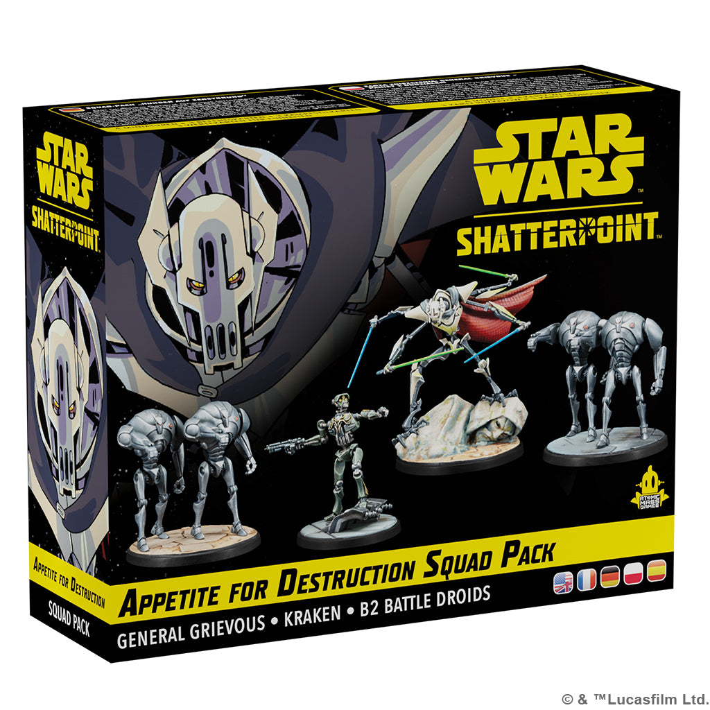 Star Wars: Shatterpoint Appetite for Destruction Squad Pack - Bards & Cards