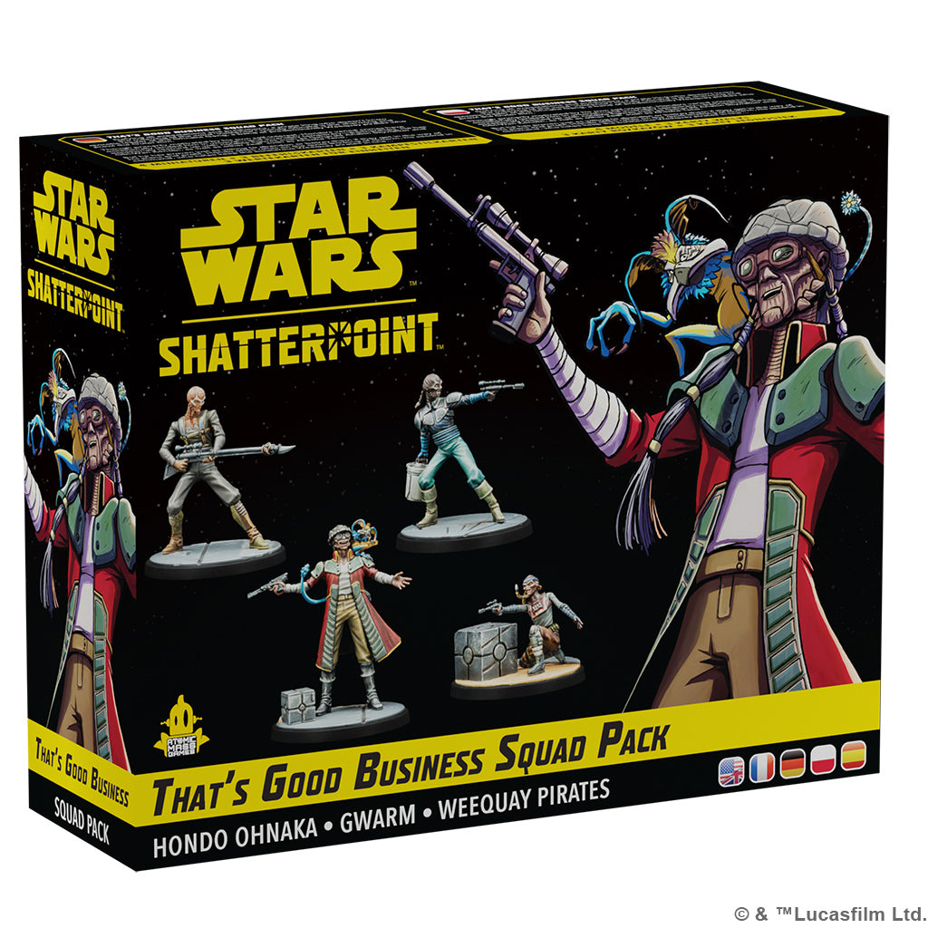 Star Wars: Shatterpoint - That's Good Business Squad Pack - Bards & Cards