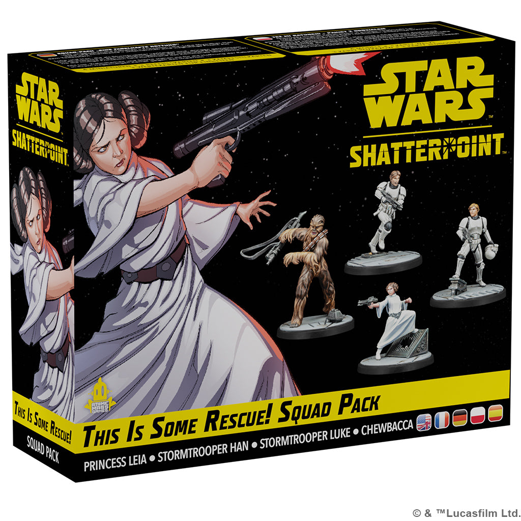 Star Wars Shatterpoint: This Is Some Rescue! Squad Pack - Bards & Cards