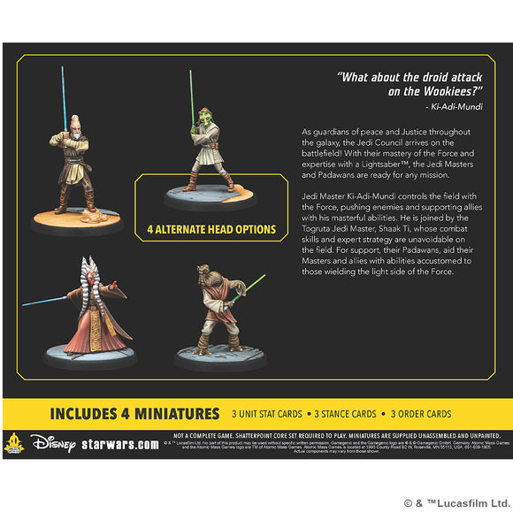 Star Wars: Shatterpoint: Wisdom of the Council - Bards & Cards