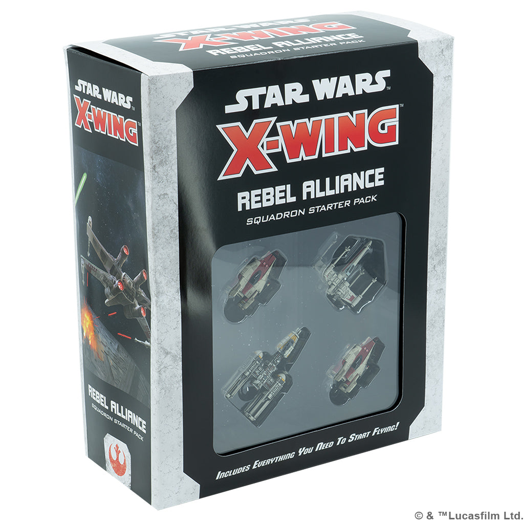 X-Wing 2nd Edition: Rebel Alliance Squadron Starter Pack - Bards & Cards