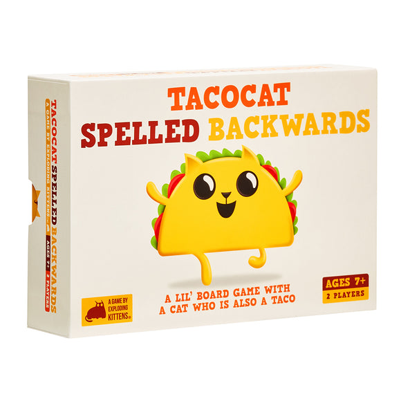 Tacocat Spelled Backwards - Bards & Cards