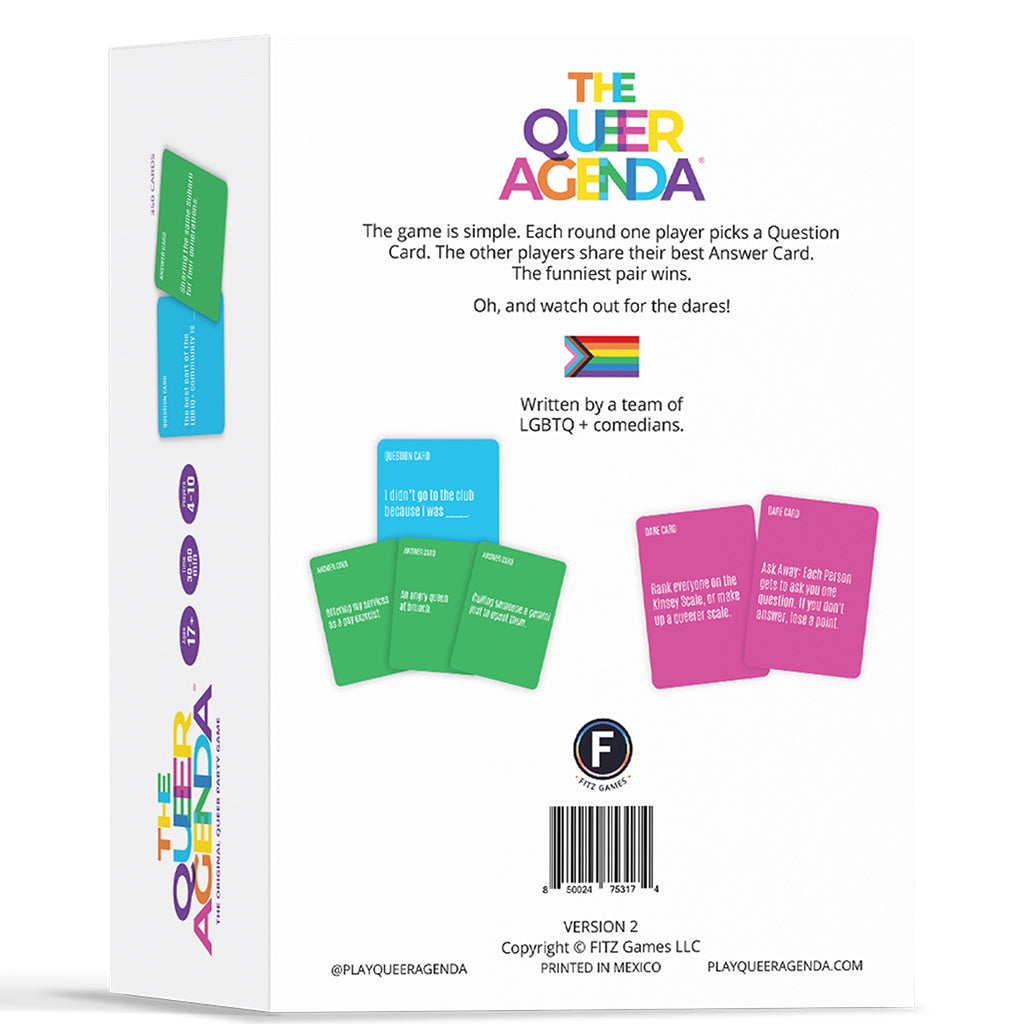 The Queer Agenda: Base Pack - Bards & Cards