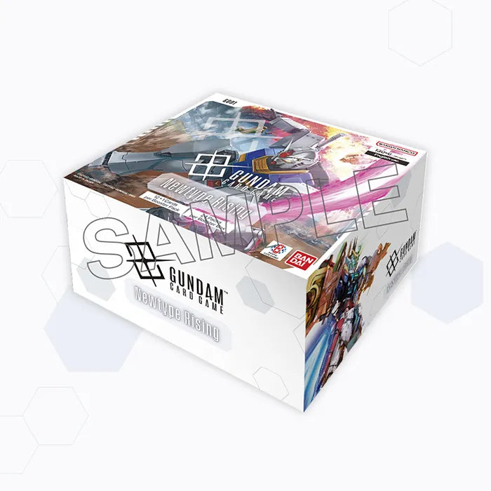 Gundam Card Game - Newtype Rising [GD01] Booster Display - Bards & Cards