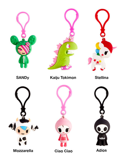 tokidoki Characters Series 1 Blind Bag Figural Bag Clips - Bards & Cards