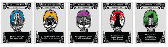 Gloom (Second Edition): Unhappy Homes - Bards & Cards