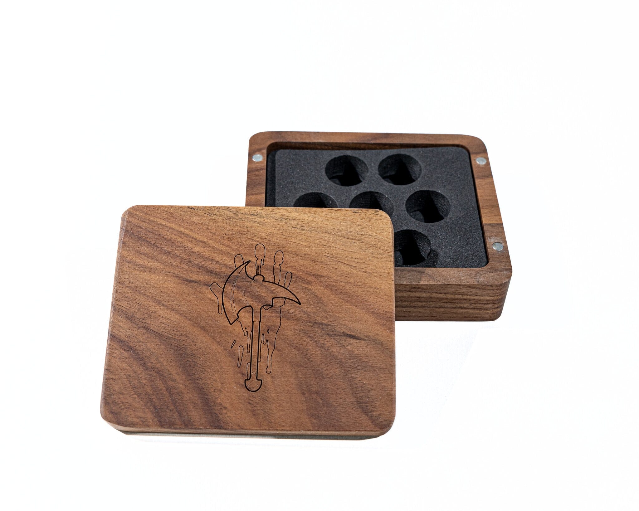 Barbarian Wooden Dice Case - Bards & Cards