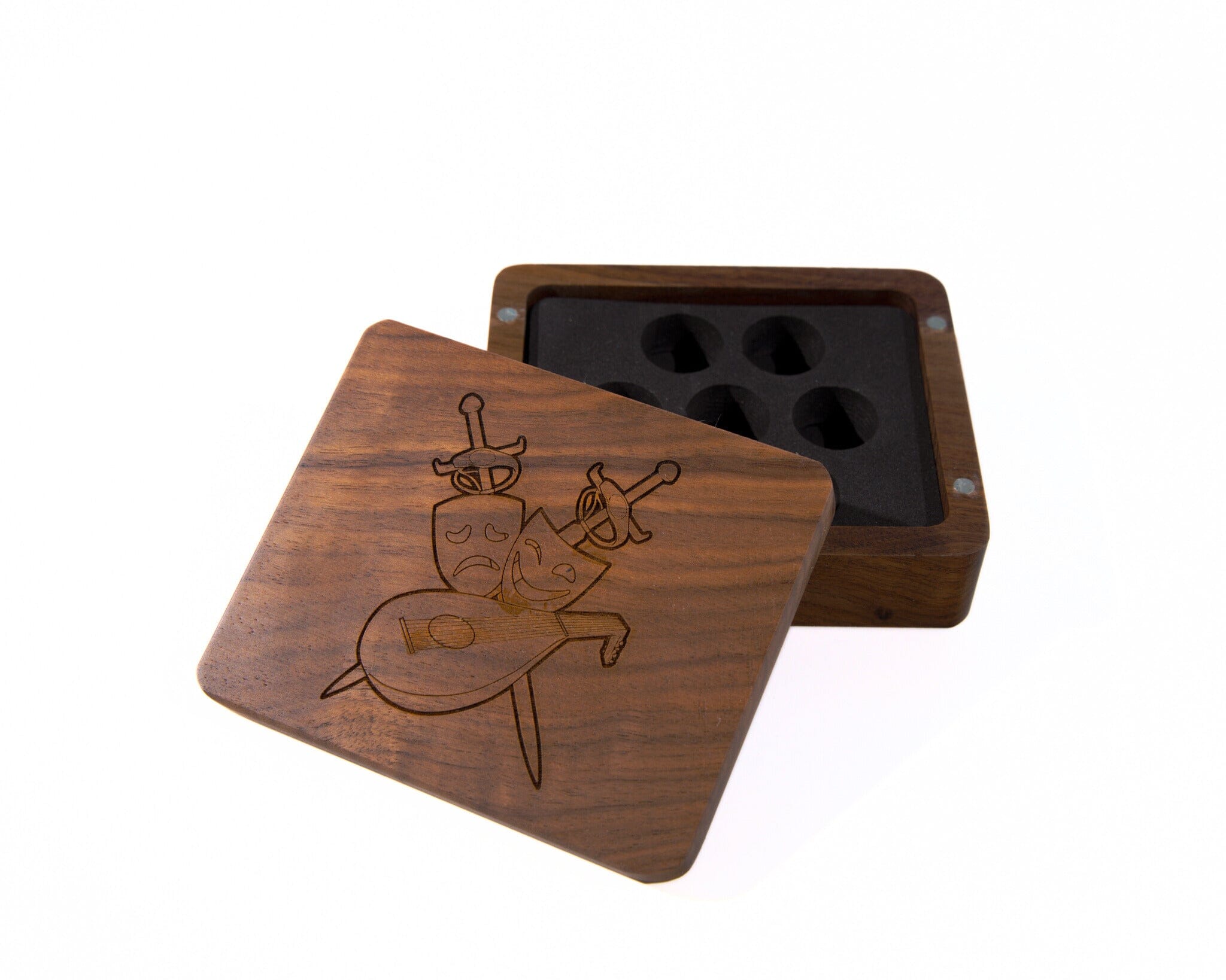 Bard Wooden Dice Case - Bards & Cards