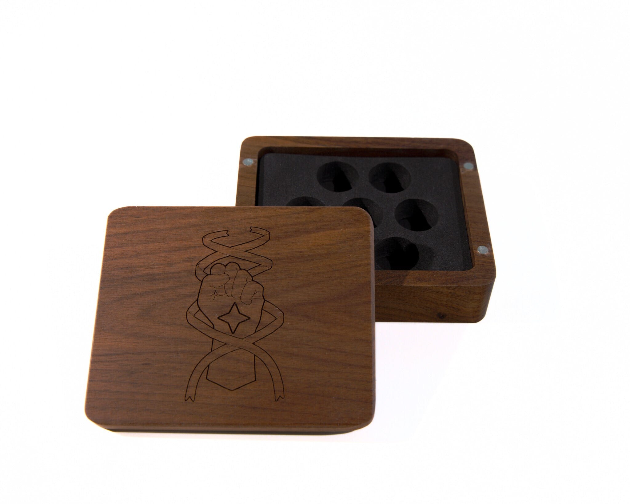 Monk Wooden Dice Case - Bards & Cards