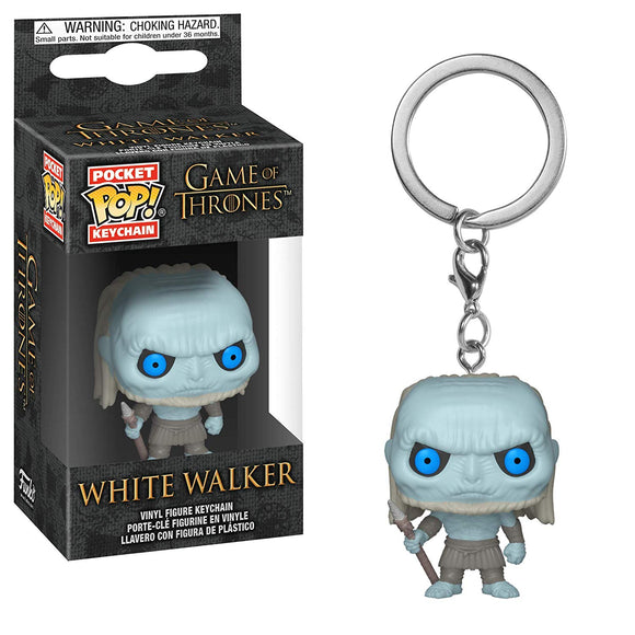 Funko POP! Keychain: Game of Thrones - White Walker Pocket Keychain - Bards & Cards