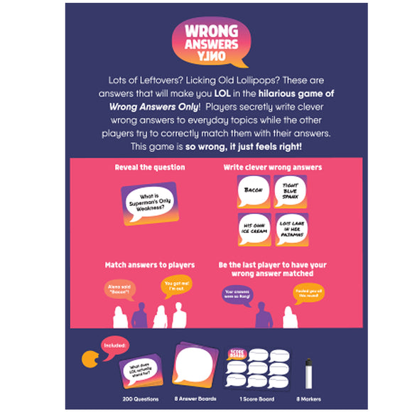 Wrong Answers Only - Bards & Cards