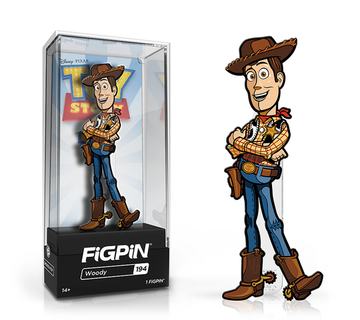 FiGPiN: Toy Story 4 - Woody #194 - Bards & Cards