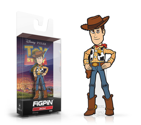 FiGPiN mini: Toy Story 4 - Woody #M18 - Bards & Cards