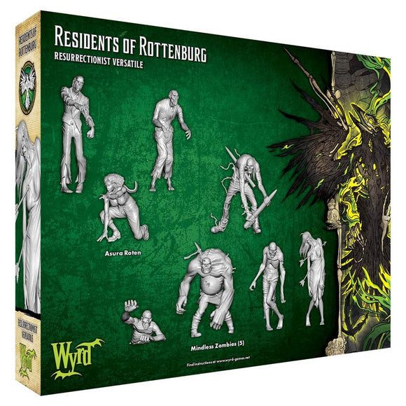 Malifaux Third Edition: Residents of Rottenburg - Bards & Cards