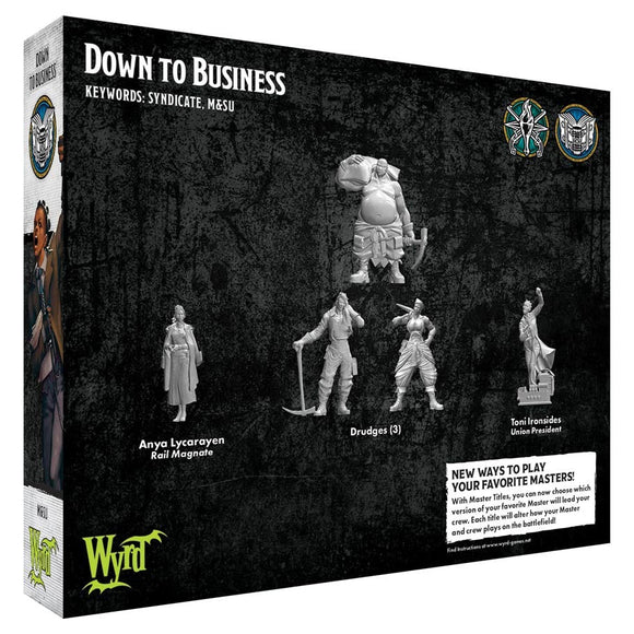 Malifaux Third Edition: Down to Business - Bards & Cards